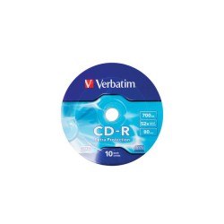Płyty CD-R Verbatim 700MB Extra Protection Wrap (10 Spindel)… | PartsPC.pl