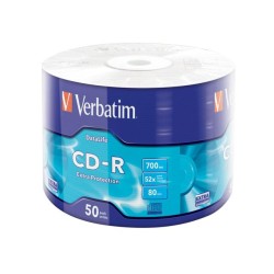 Płyty CD-R Verbatim 700MB Extra Protection Wrap (50 Spindel)… | PartsPC.pl