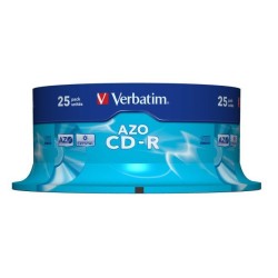Płyty CD-R Verbatim 700MB AZO (Cake 25) | PartsPC.pl