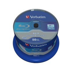 Płyty BD-R Verbatim 25GB X6 Datalife (Cake 50) | PartsPC.pl