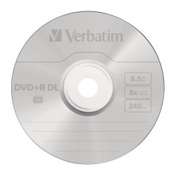 Płyty DVD+R Verbatim 8.5GB X8 Double Layer (25 Cake) | PartsPC.pl