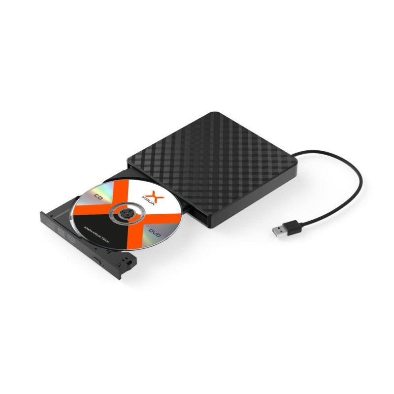 Napęd DVD-RW KRUX KRX0071 USB Black | PartsPC.pl
