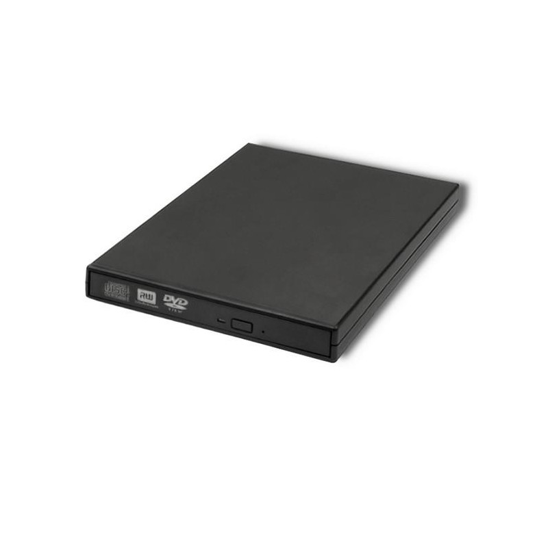 Nagrywarka Qoltec DVD-RW zewnętrzna | USB2.0 | czarna | PartsPC.pl