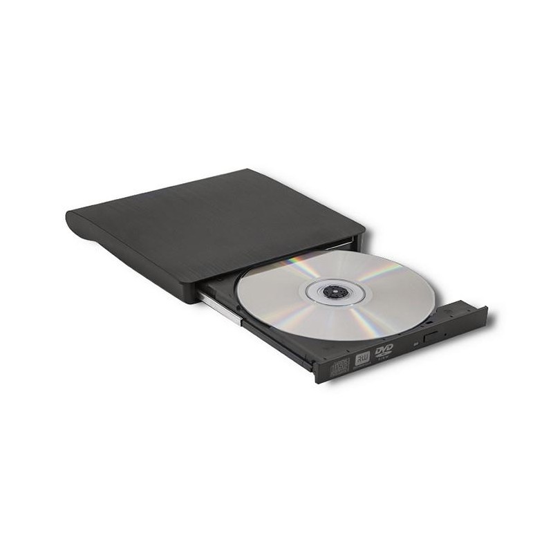Nagrywarka Qoltec DVD-RW zewnętrzna | USB3.0 | czarna | PartsPC.pl