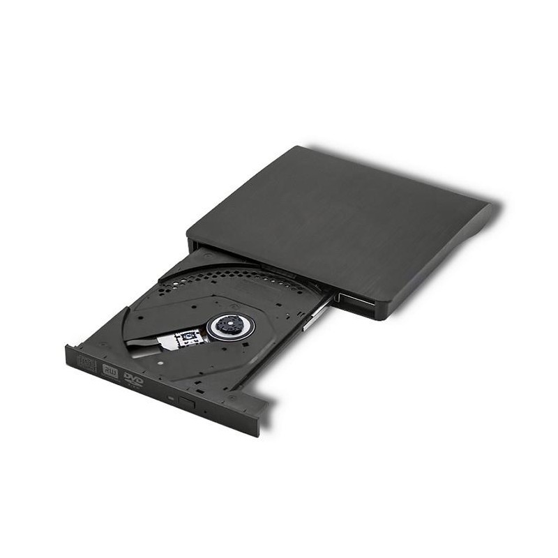 Nagrywarka Qoltec DVD-RW zewnętrzna | USB3.0 | czarna | PartsPC.pl