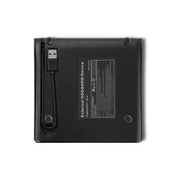Nagrywarka Qoltec DVD-RW zewnętrzna | USB3.0 | czarna | PartsPC.pl