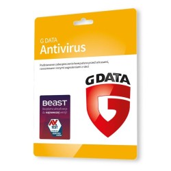 Oprogramowanie G DATA Antivirus 3PC 1rok karta-klucz | PartsPC.pl