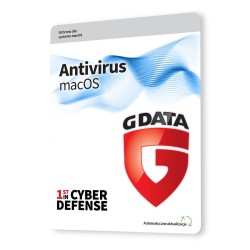 Oprogramowanie G DATA Antivirus Mac 1 stanowisko 1rok karta-… | PartsPC.pl