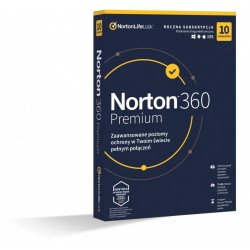 Oprogramowanie NORTON 360 Premium 75GB PL 1 użytkownik, 10 u… | PartsPC.pl