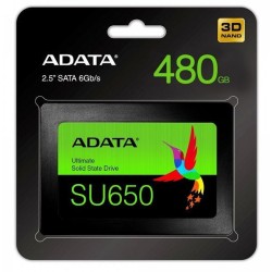 Adata Dysk SSD Ultimate SU650 480GB 2.5 S3 3D TLC Retail | PartsPC.pl