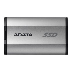 Adata Dysk SSD External SD810 1TB USB3.2C 20Gb/s srebrny | PartsPC.pl