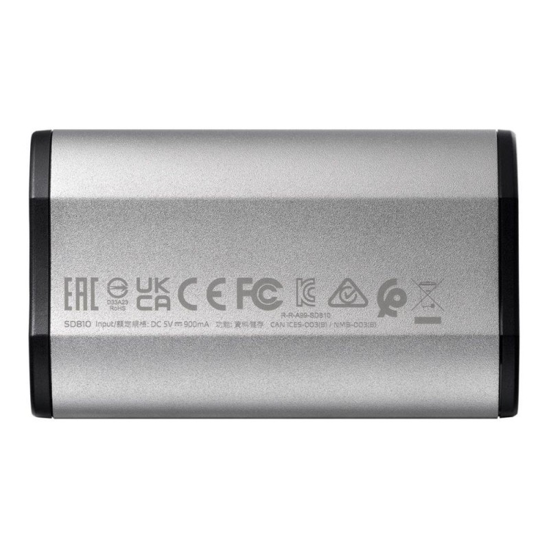Adata Dysk SSD External SD810 1TB USB3.2C 20Gb/s srebrny | PartsPC.pl