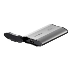 Adata Dysk SSD External SD810 1TB USB3.2C 20Gb/s srebrny | PartsPC.pl