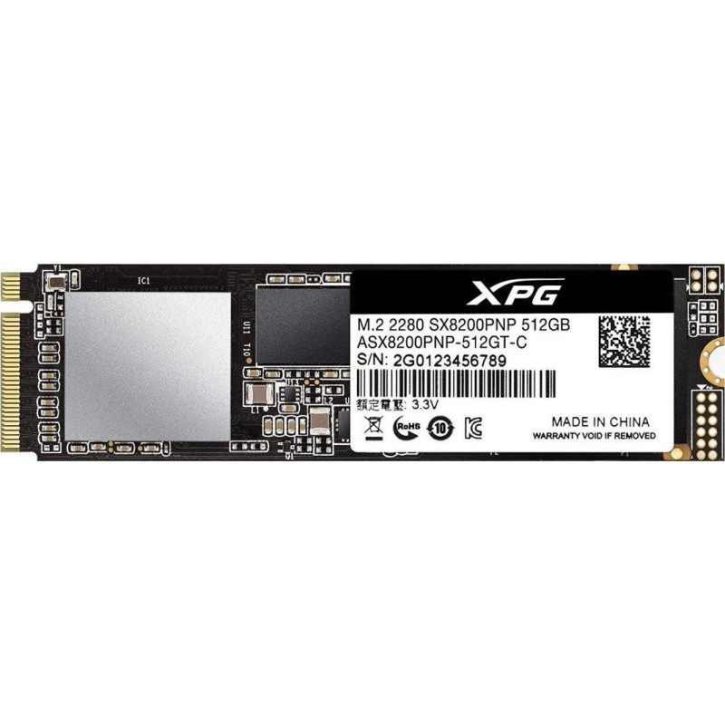 Adata Dysk XPG SX8200 PRO 512GB PCIe 3.5/2.3 GB/s M.2 | PartsPC.pl