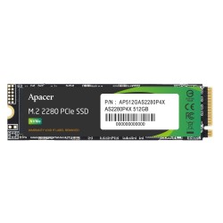 Dysk SSD Apacer AS2280P4X 512GB M.2 PCIe NVMe Gen3 x4 2280 (… | PartsPC.pl