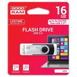 Pendrive GOODRAM Twister 16GB USB 3.2 Gen 1 Black | PartsPC.pl