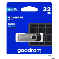 Pendrive GOODRAM Twister 32GB USB2.0 Black | PartsPC.pl