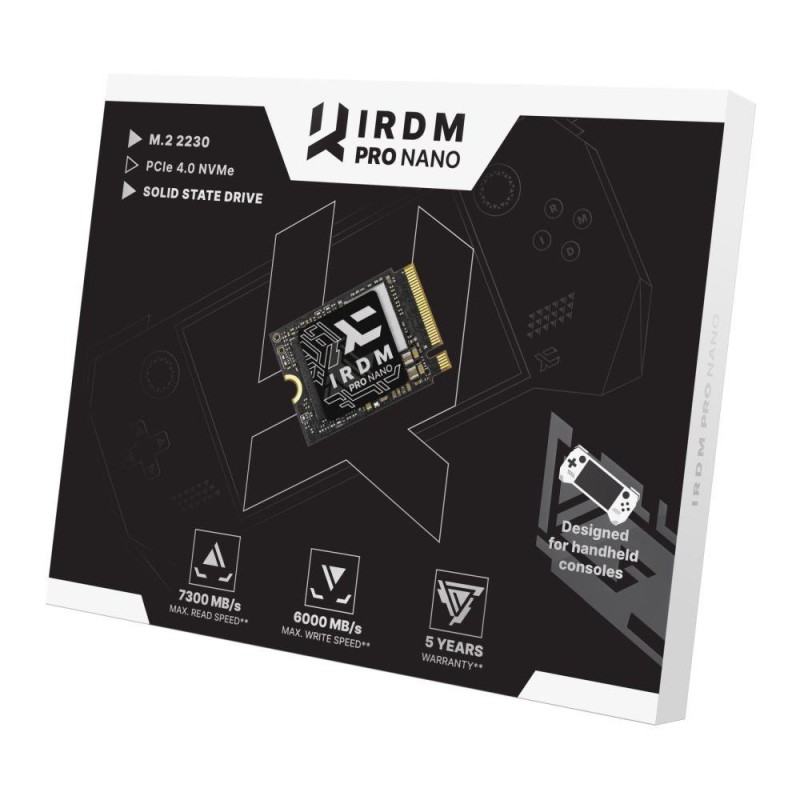 Dysk SSD GOODRAM IRDM PRO NANO 2TB PCIe NVMe Gen 4x4 M.2 2230 (7300/6000