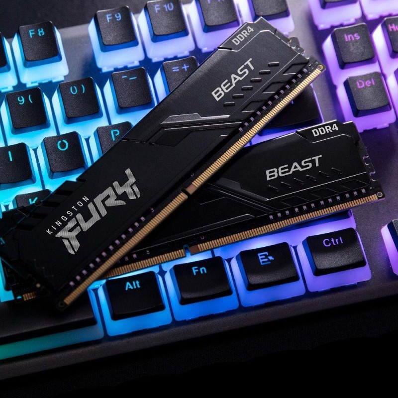 Pamięć DDR4 Kingston Fury Beast 64GB (2x32GB) 3200MHz CL16 1… | PartsPC.pl