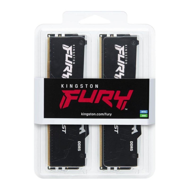Kingston Pamięć DDR5 Fury Beast RGB 16GB(2*8GB)/6000 CL30 EX… | PartsPC.pl