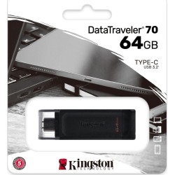 Pendrive Kingston DataTraveler 70 64GB USB 3.2 Gen 1 Type-C… | PartsPC.pl