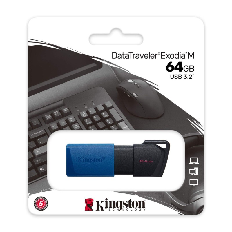 Pendrive Kingston DataTraveler Exodia M 64GB USB 3.2 Gen 1… | PartsPC.pl