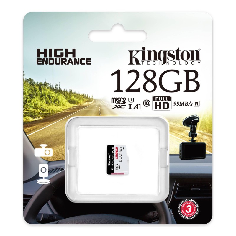 Karta pamięci Kingston microSD High-Endurance 128GB Class 10… | PartsPC.pl