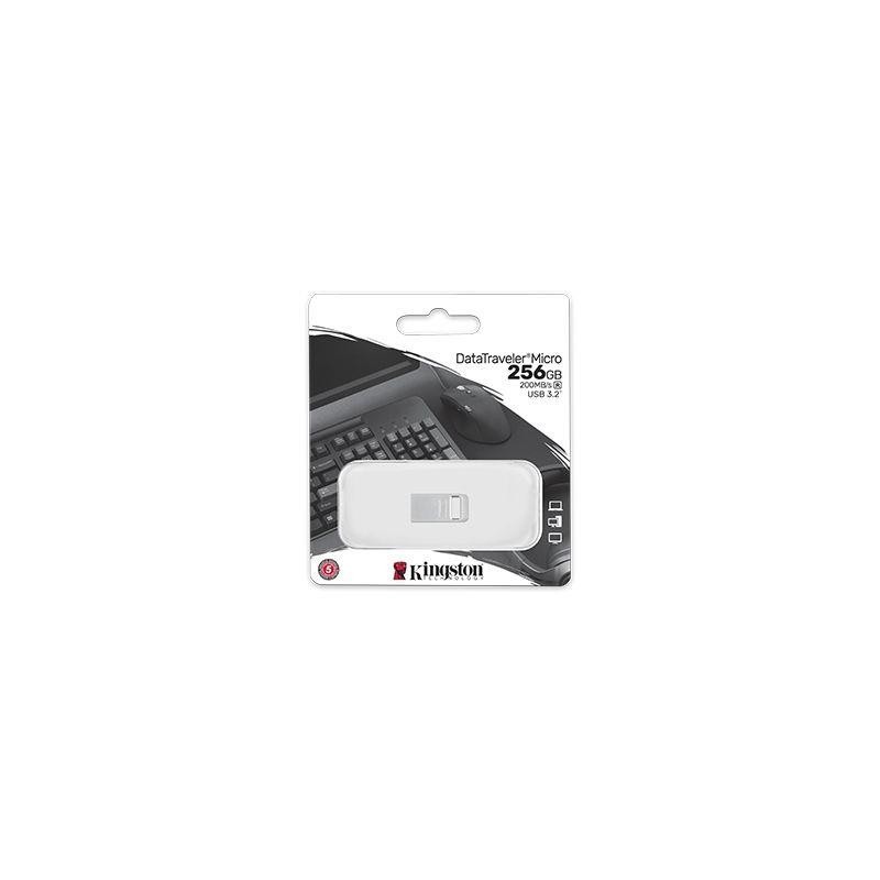 Pendrive Kingston DataTraveler® Micro 256GB USB 3.2 Gen 1 | PartsPC.pl