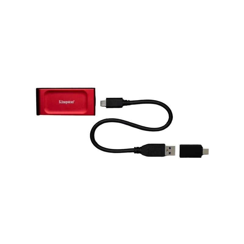 Dysk zewnętrzny SSD Kingston XS1000 2TB USB-C 3.2 Gen 2 (1050/1000 MB/s)