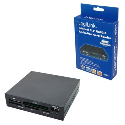 Czytnik kart ALL-IN-ONE wewnętrzny CR0012 LogiLink 3,5" USB… | PartsPC.pl