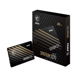 Dysk SSD MSI SPATIUM S270 480GB SATA3 2.5" (500/450 MB/s) 3D… | PartsPC.pl