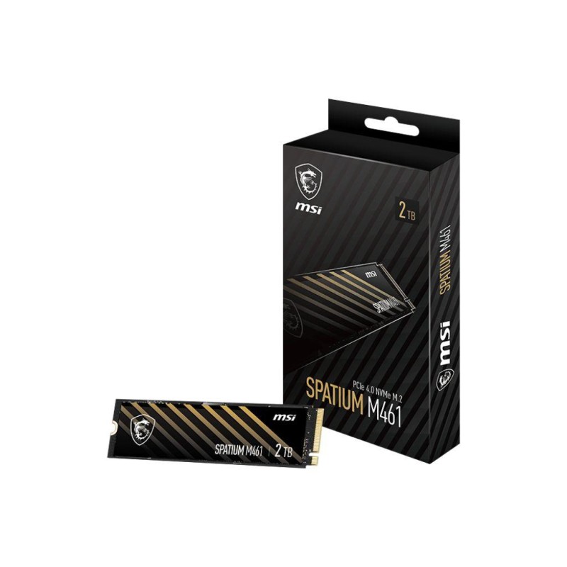 Dysk SSD MSI SPATIUM M461 2TB PCIe 4.0 NVMe M.2 2280 (5000/4… | PartsPC.pl