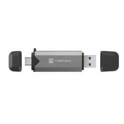 Czytnik kart Natec Scarab 3 USB-A + USB-C SD/MICRO SD USB 3.… | PartsPC.pl
