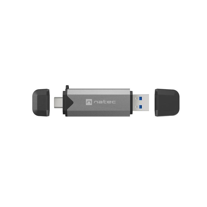 Czytnik kart Natec Scarab 3 USB-A + USB-C SD/MICRO SD USB 3.… | PartsPC.pl