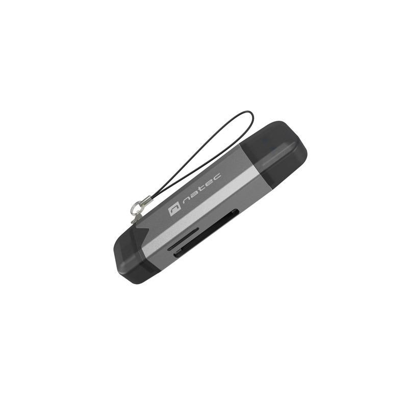 Czytnik kart Natec Scarab 3 USB-A + USB-C SD/MICRO SD USB 3.… | PartsPC.pl