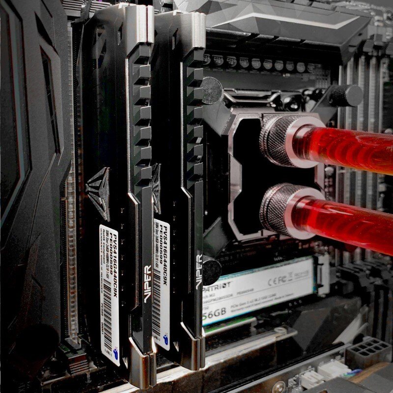 Patriot DDR4 Viper Steel 16GB/3200(1*16GB) Grey CL16 | PartsPC.pl