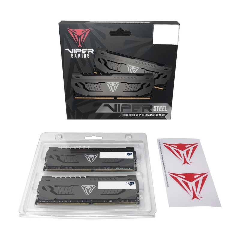 Patriot Pamięć DDR4 Viper Steel 16GB/3 600(2*8GB) Szara CL18… | PartsPC.pl