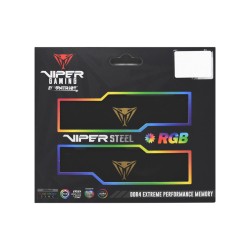 Pamięć DDR4 Patriot Viper STEEL RGB BLACK 32GB (2x16GB) 3600 MHz CL20 1,35V