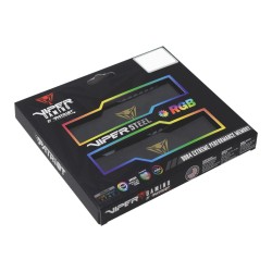 Pamięć DDR4 Patriot Viper STEEL RGB BLACK 32GB (2x16GB) 3600 MHz CL20 1,35V