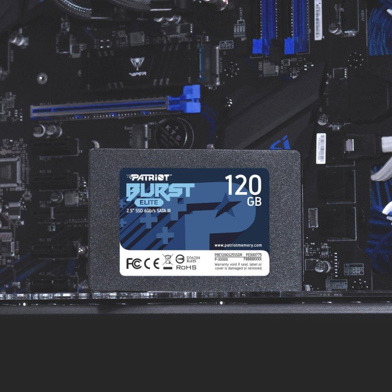 Dysk SSD Patriot Burst Elite 120GB SATA3 2,5" (450/320 MB/s) 7mm
