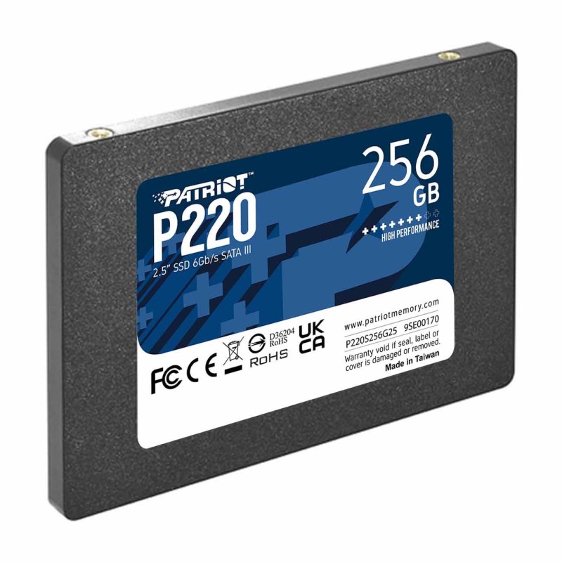 Dysk SSD Patriot P220 256GB 2.5" SATA3 (550/490 MB/s) 7mm