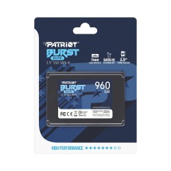 Dysk SSD Patriot Burst Elite 960GB SATA3 2,5" (450/320 MB/s) 7mm