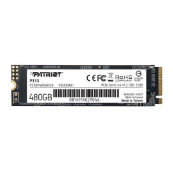 Patriot Dysk SSD P310 480GB M.2 2280 1700/1500 PCIe NVMe Gen… | PartsPC.pl