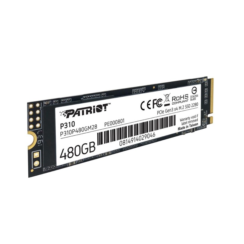 Patriot Dysk SSD P310 480GB M.2 2280 1700/1500 PCIe NVMe Gen… | PartsPC.pl