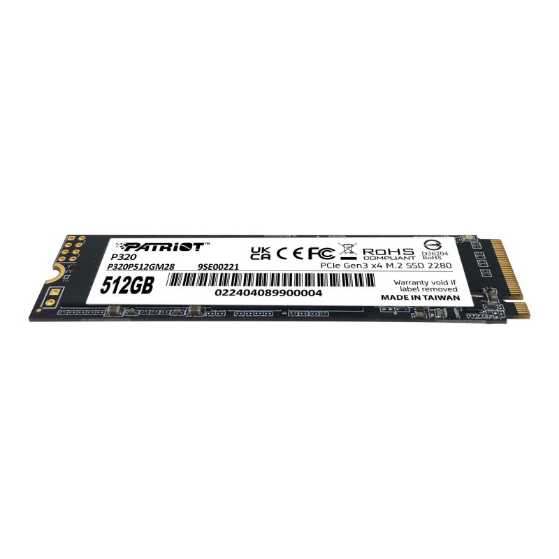 Dysk SSD Patriot P320 512GB M.2 2280 PCIe Gen3 x4 NVMe (3000… | PartsPC.pl