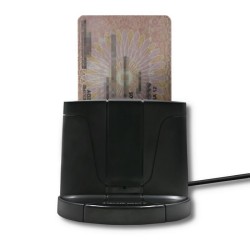 Qoltec Inteligentny czytnik chipowych kart ID SCR-0632 | USB… | PartsPC.pl