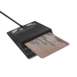 Qoltec Inteligentny czytnik chipowych kart ID SCR-0636 | USB… | PartsPC.pl