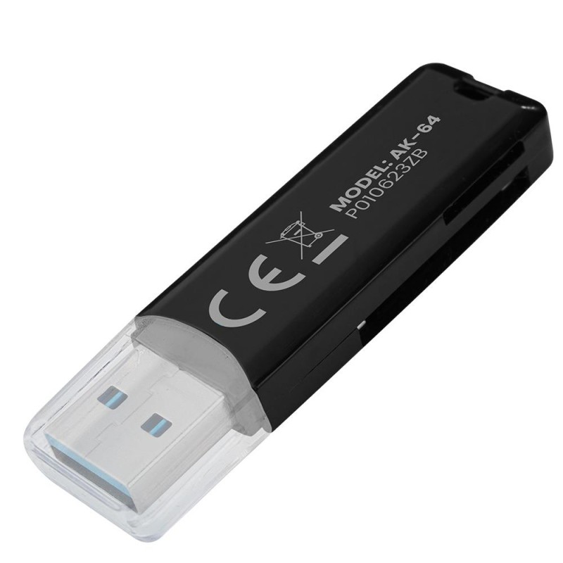 Czytnik kart SD SAVIO AK-64, USB 3.0 | PartsPC.pl