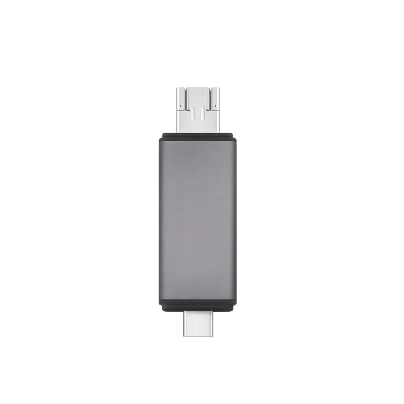 Czytnik kart SD 3w1 SAVIO AK-72, USB-C+ USB-A 2.0+ Micro USB