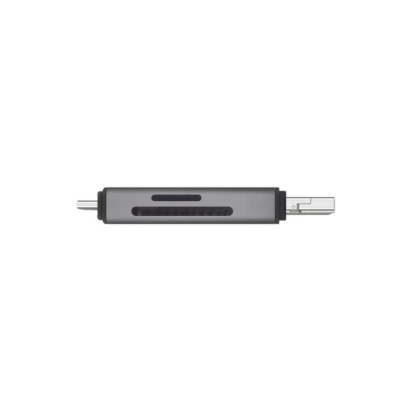 Czytnik kart SD 3w1 SAVIO AK-72, USB-C+ USB-A 2.0+ Micro USB